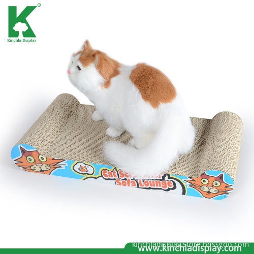 Customized Design Corrugated Cardboard Cat Scratcher Pad Board